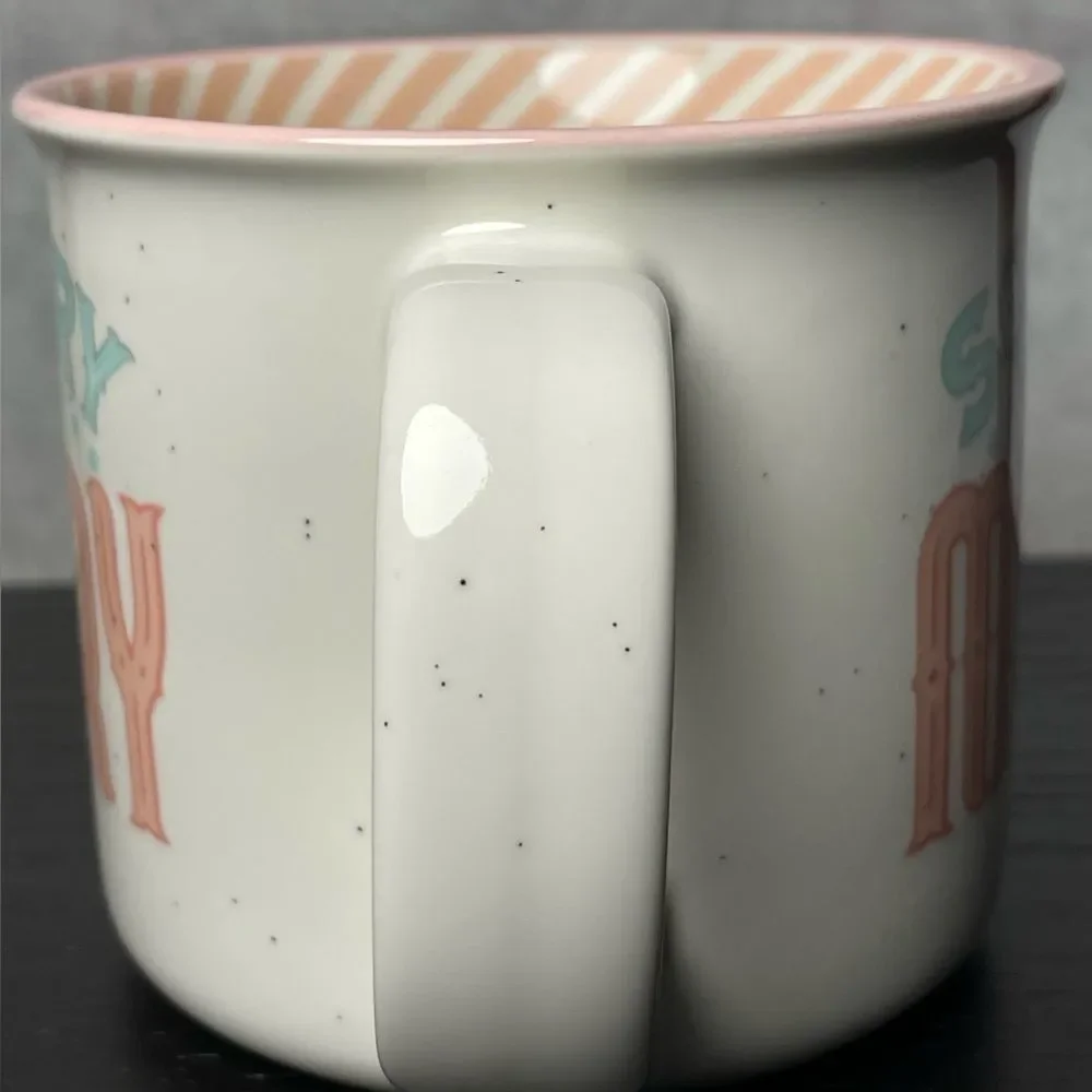 Peppermint & Pine “So Very Merry” Retro Ceramic Christmas Mug